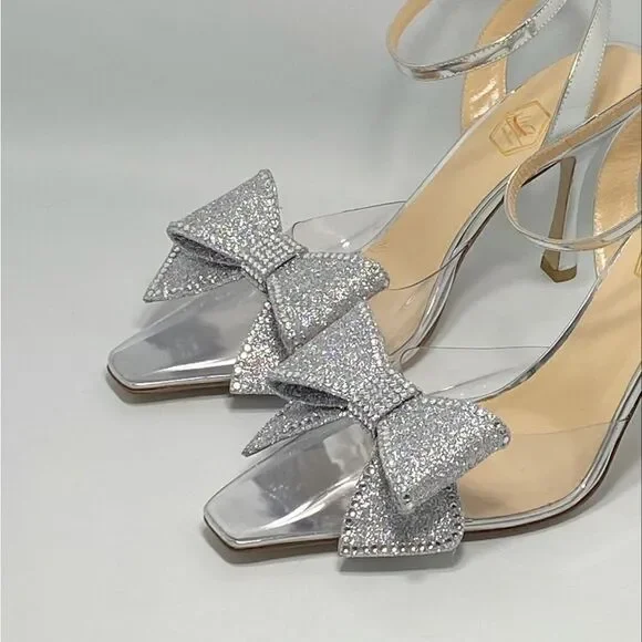 Nalebe Stories Through Seasons Diamante Bow Pumps size 38.5